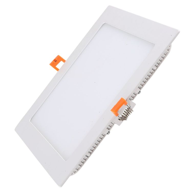 Square embedded led panel light